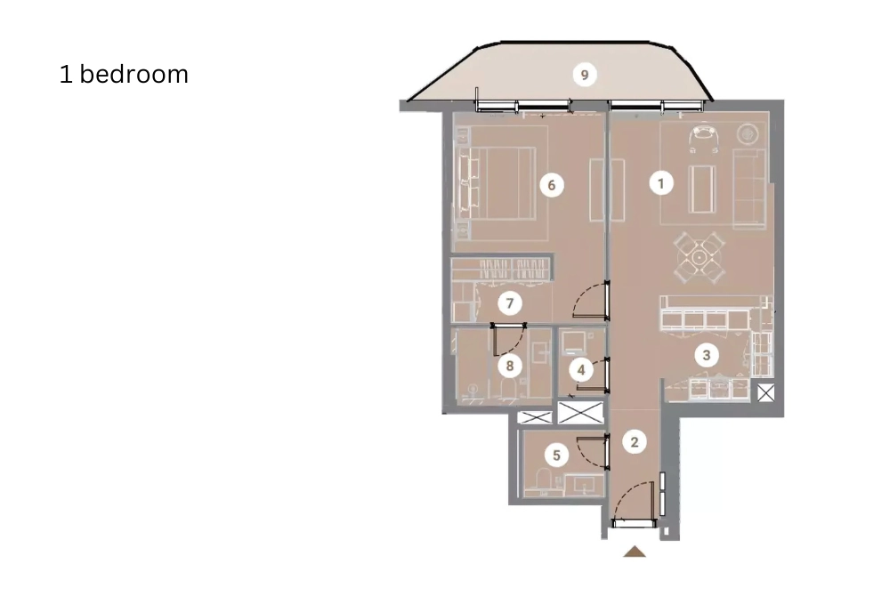 1 Bedroom